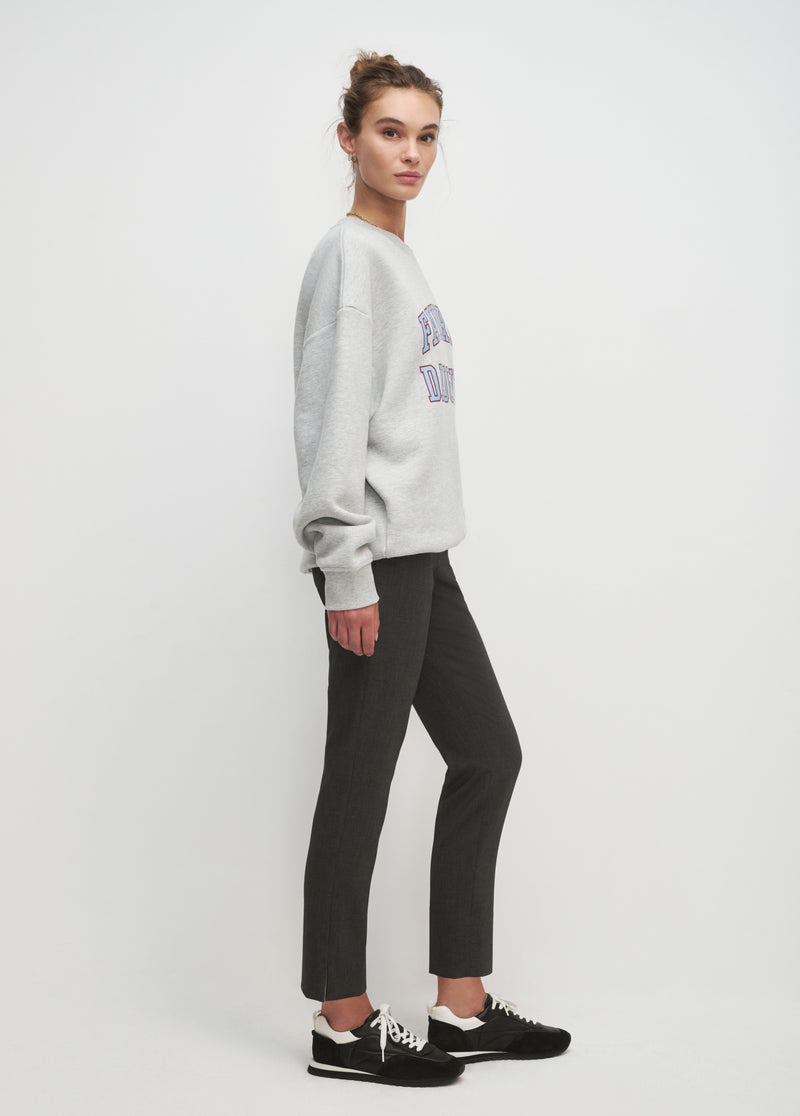 heather grey light blue