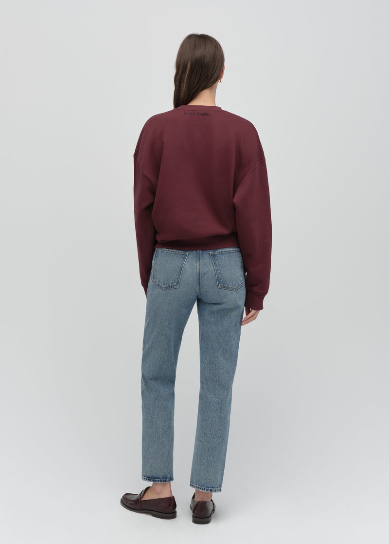 burgundy navy