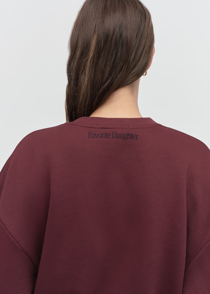 burgundy navy