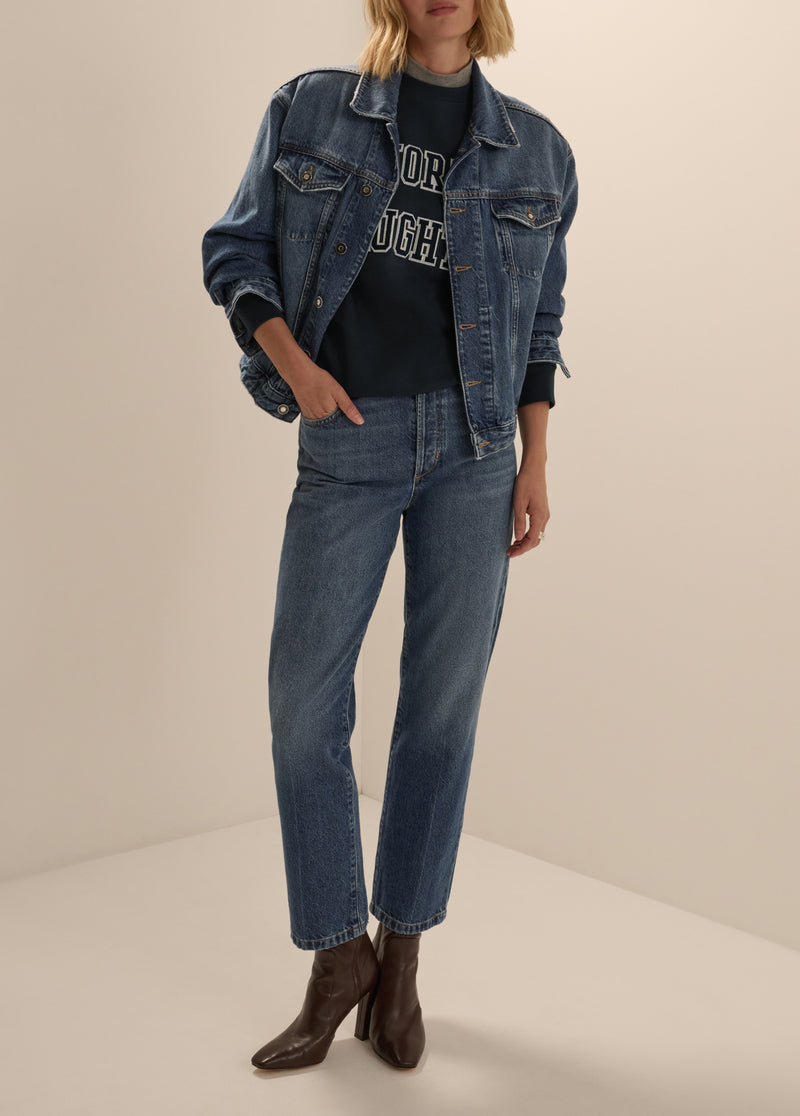 THE EMBROIDERY COLLEGIATE SWEATSHIRT