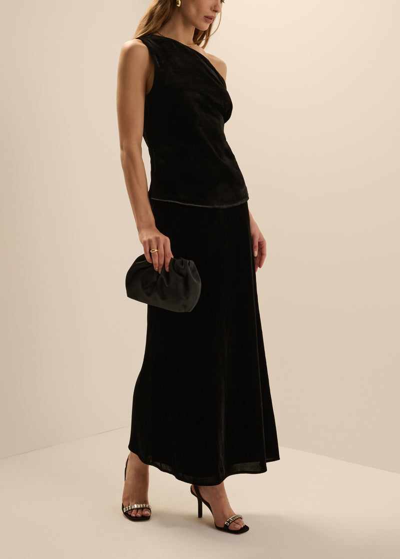 THE VELVET FAVORITE MAXI SKIRT