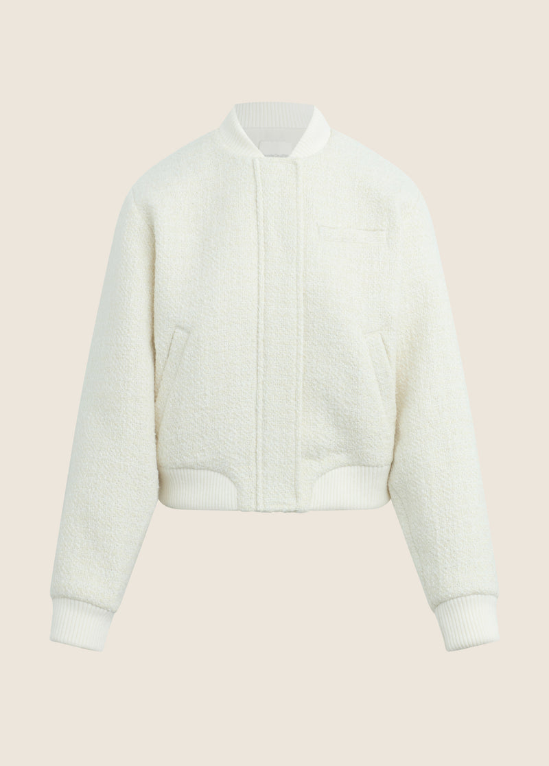 THE BOUCLE STUDIO BOMBER