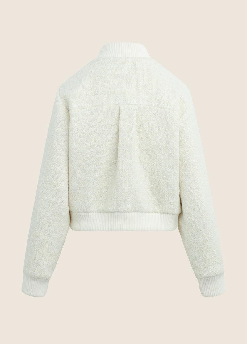 THE BOUCLE STUDIO BOMBER
