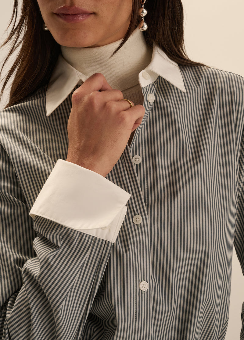 THE CUFFED STATEMENT SHIRT