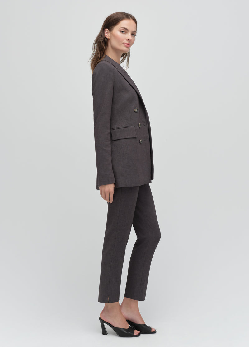 grey suiting