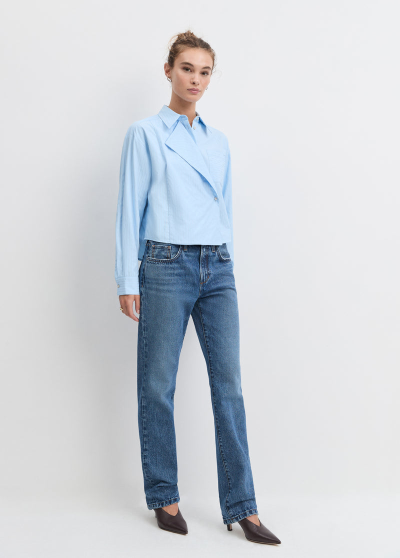 light blue stripe