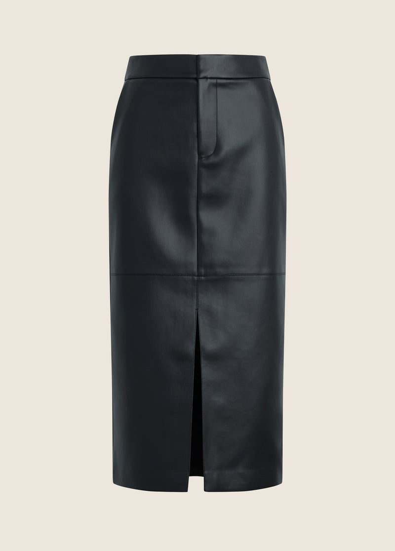 THE VEGAN LEATHER MEYER SKIRT