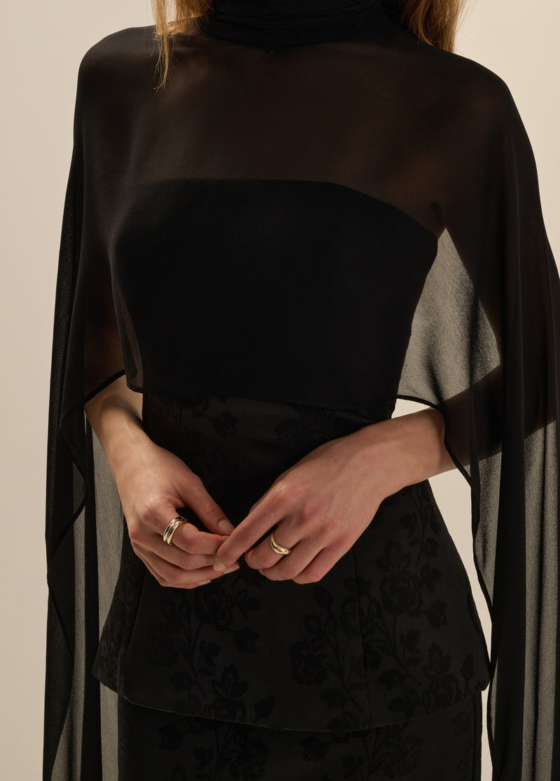 THE CHIFFON CAPE