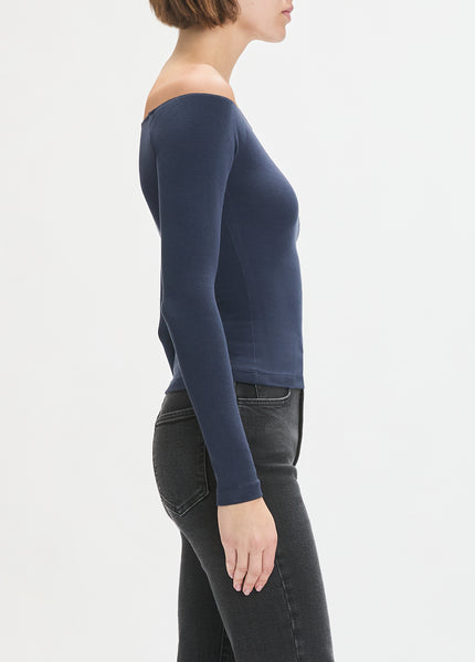 Classic Navy Sara Top | women's Tops | Favorite Daughter