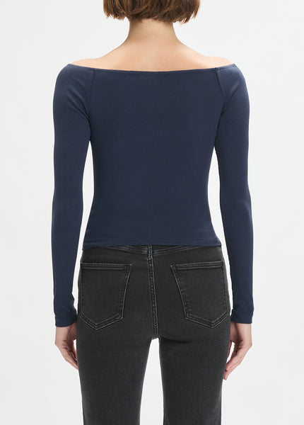 Classic Navy Sara Top | women's Tops | Favorite Daughter