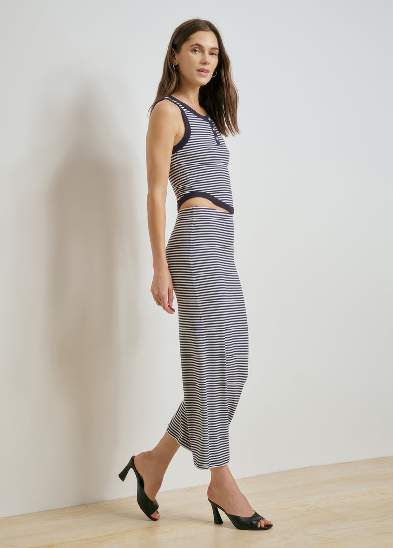 THE FOUNDATION MIDI SKIRT