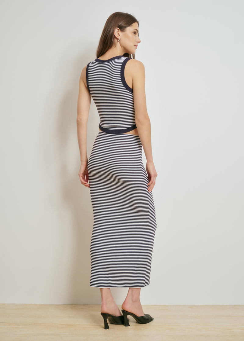 THE FOUNDATION MIDI SKIRT
