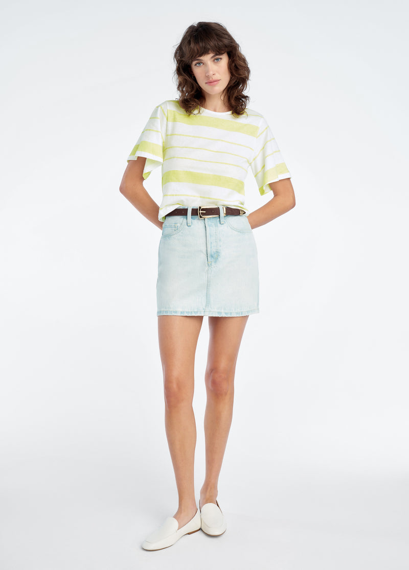 green tea stripe