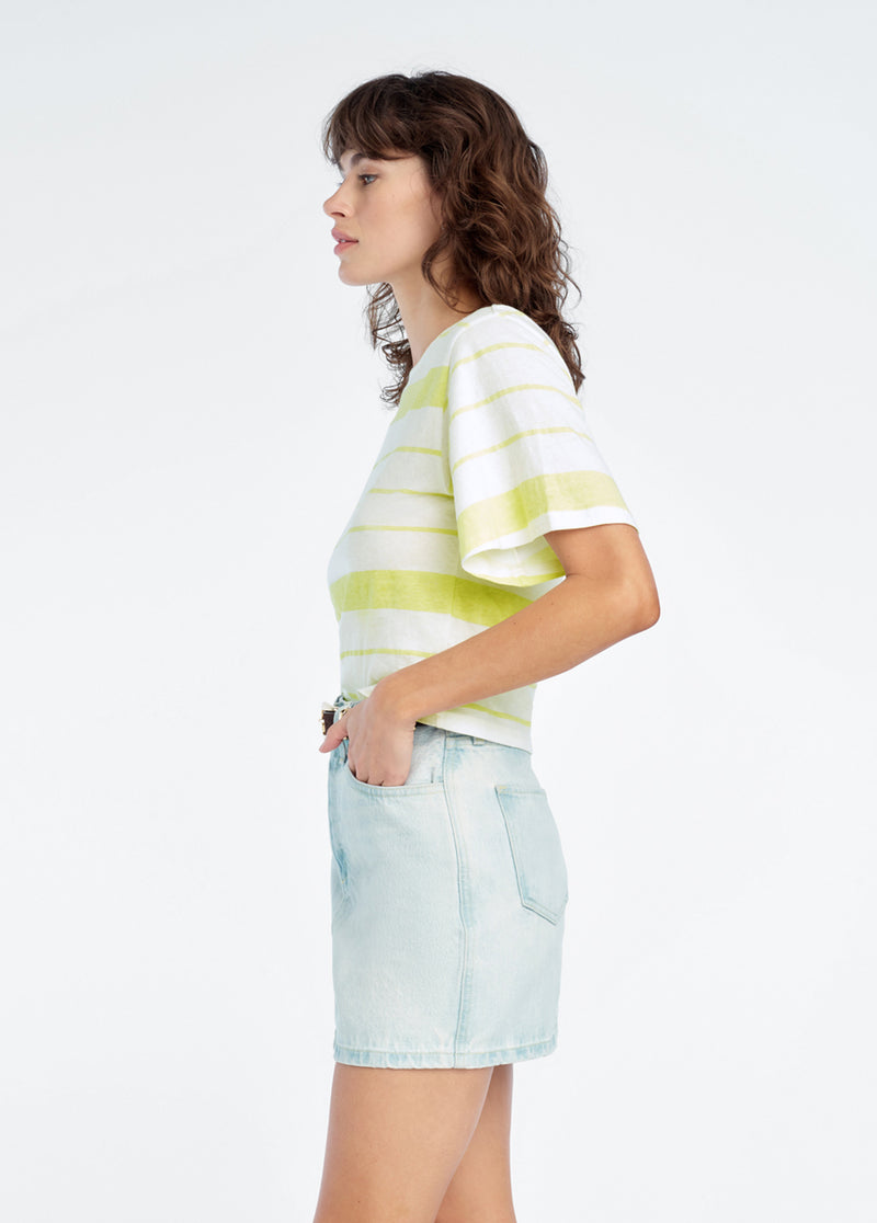 green tea stripe