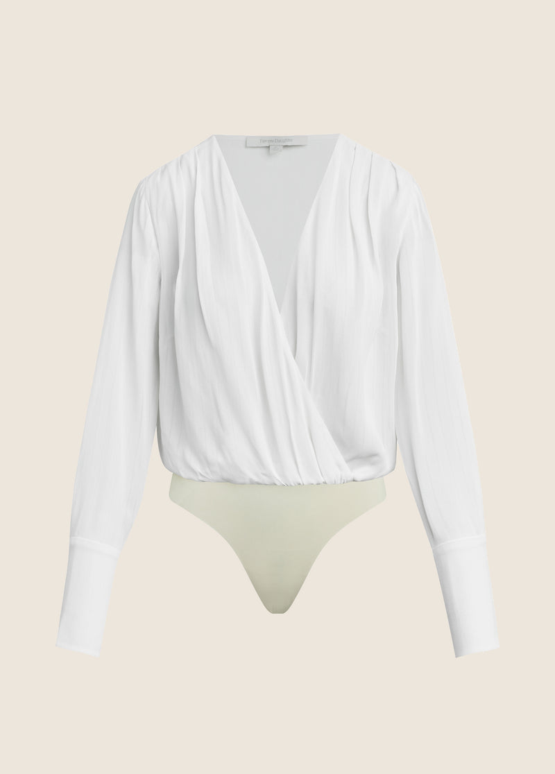 THE STRIPE JACQUARD DATE BLOUSE