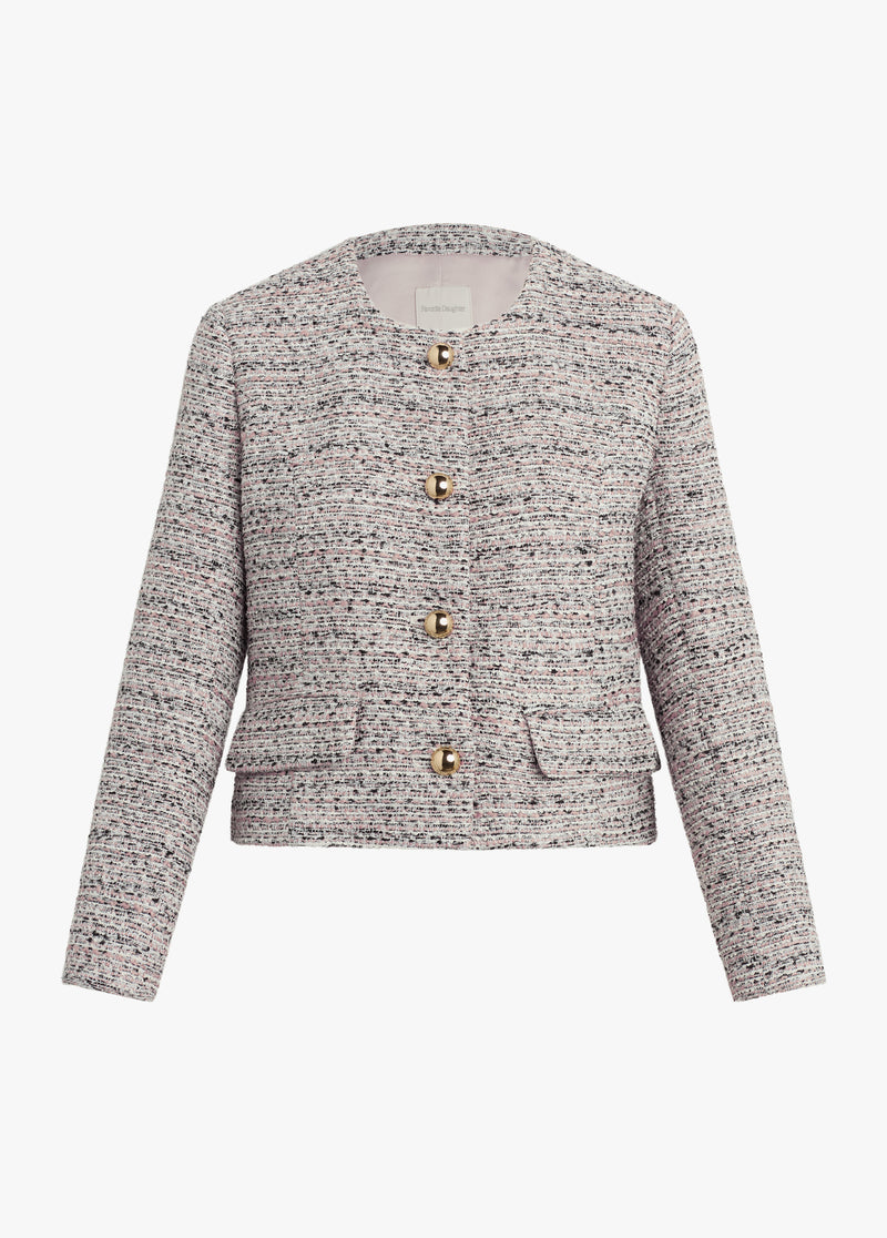 pink tweed