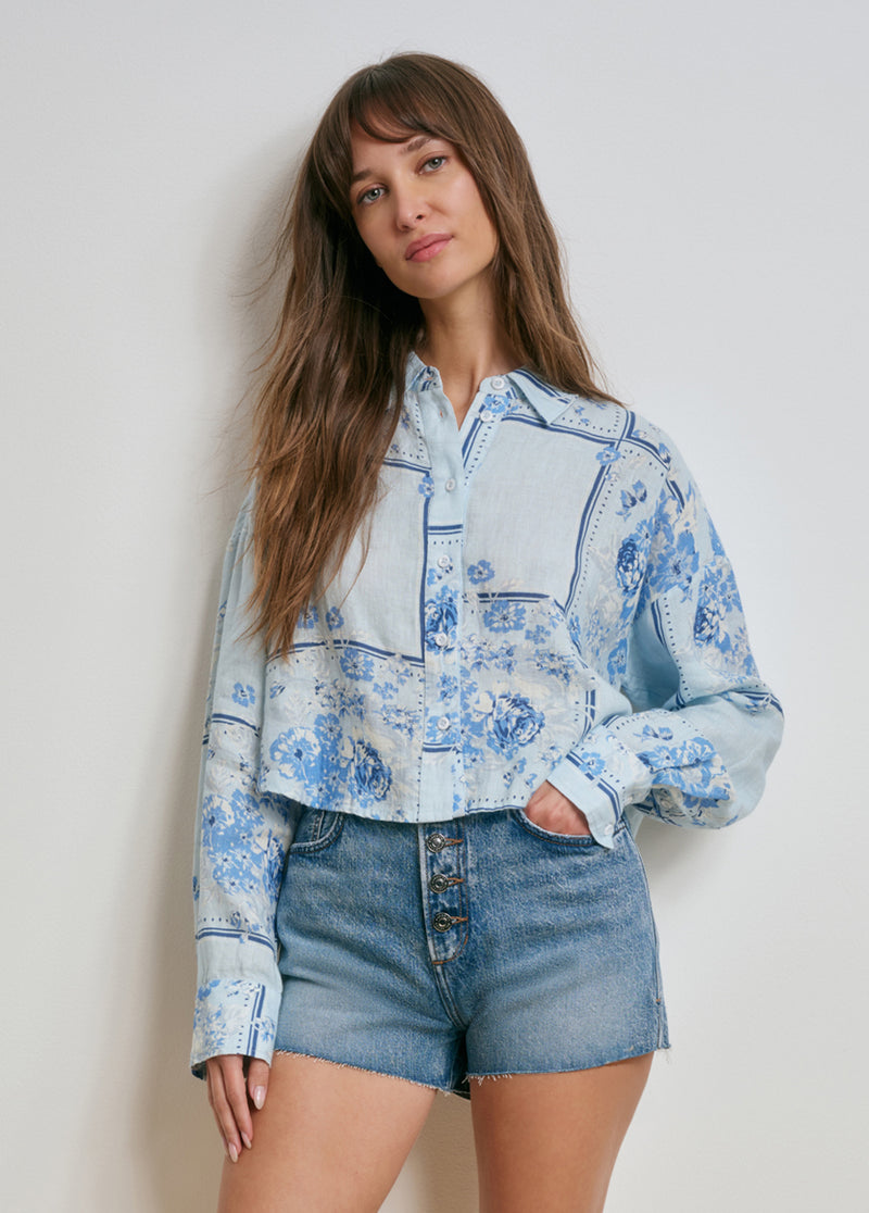 THE CROP EX-BOYFRIEND SHIRT