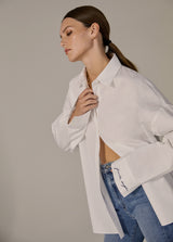 Deuxieme Classe Boyfriend shirt 白 THE EX-BOYFRIEND SHIRT | Favorite Daughter