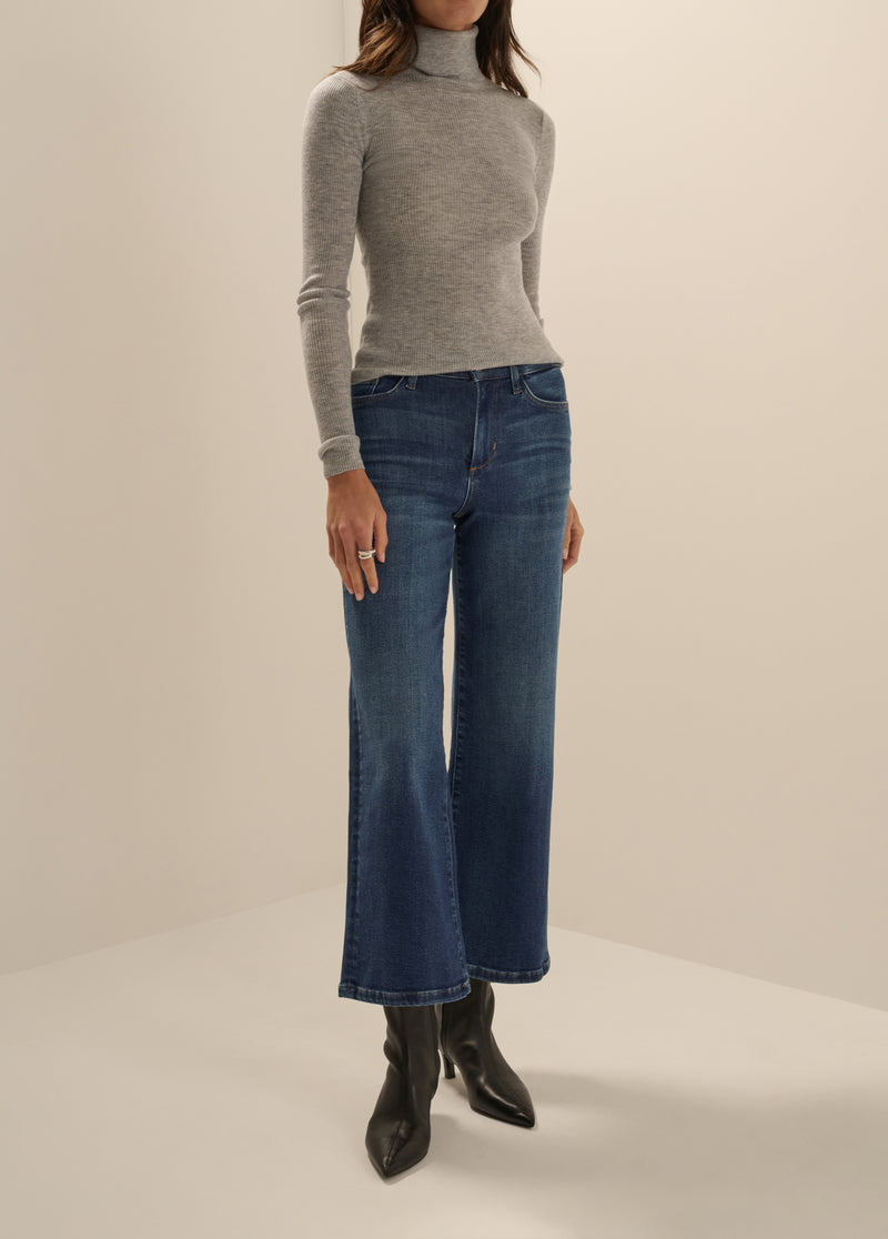 THE RUBY MID RISE WIDE LEG