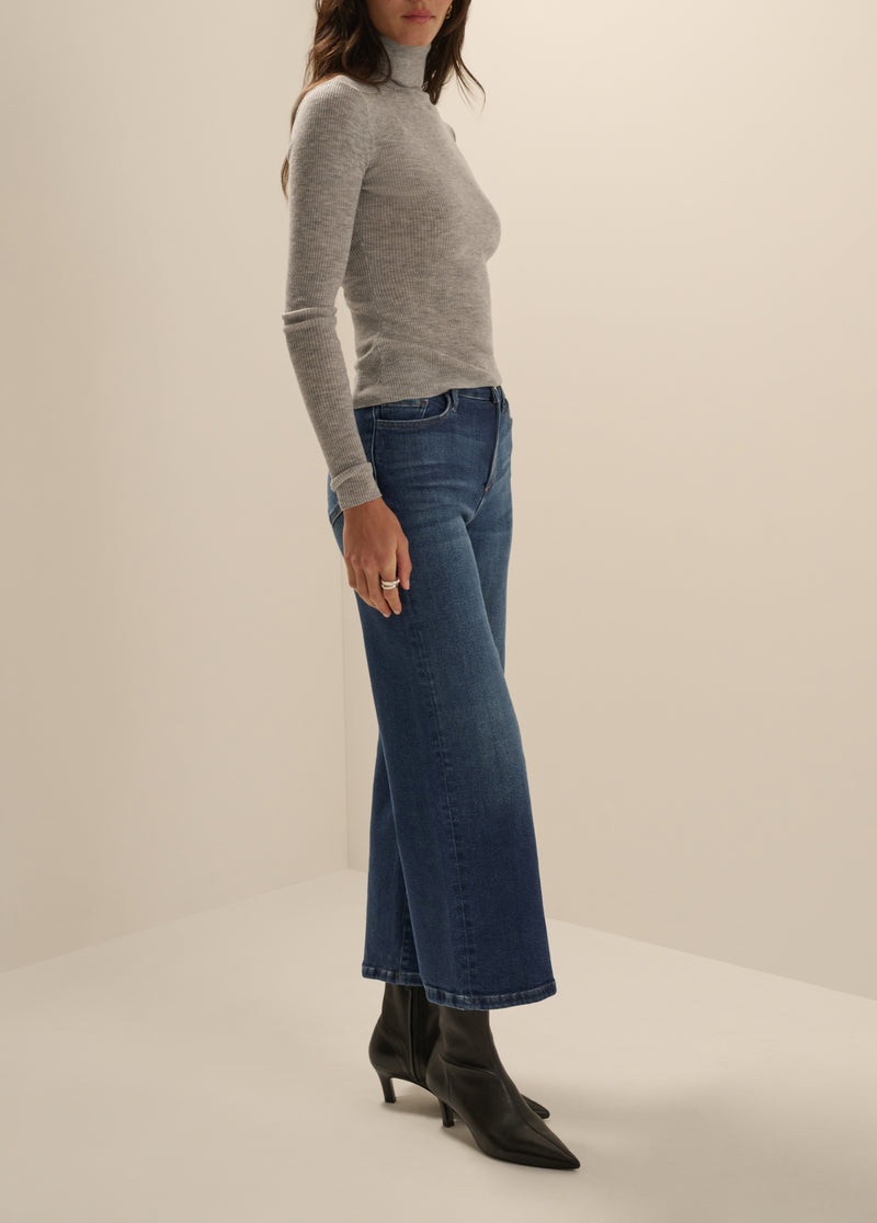 THE RUBY MID RISE WIDE LEG