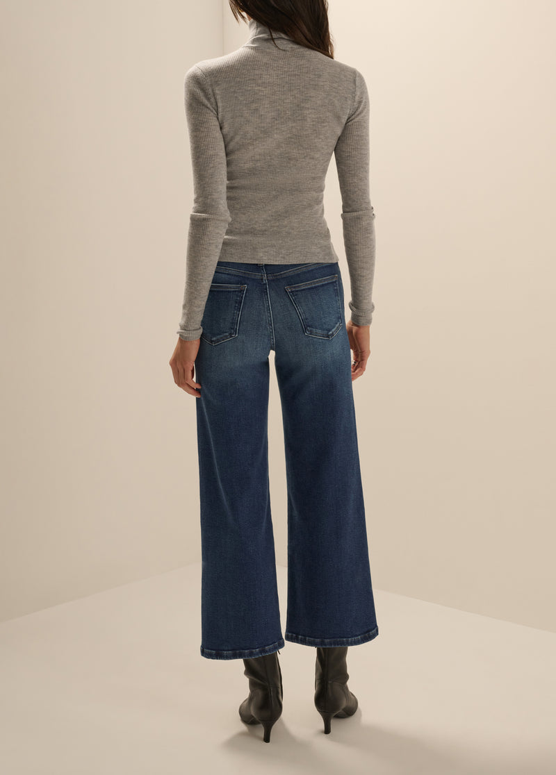 THE RUBY MID RISE WIDE LEG