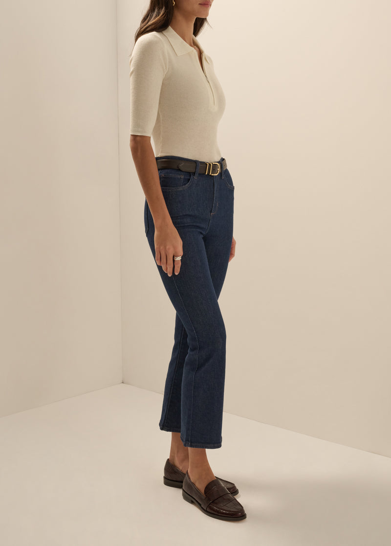 THE ERIN HIGH RISE CROP BOOT