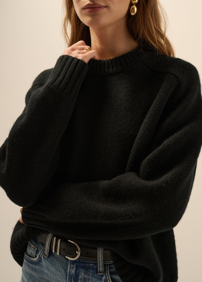 THE CASHMERE SUNDAY MORNING SWEATER