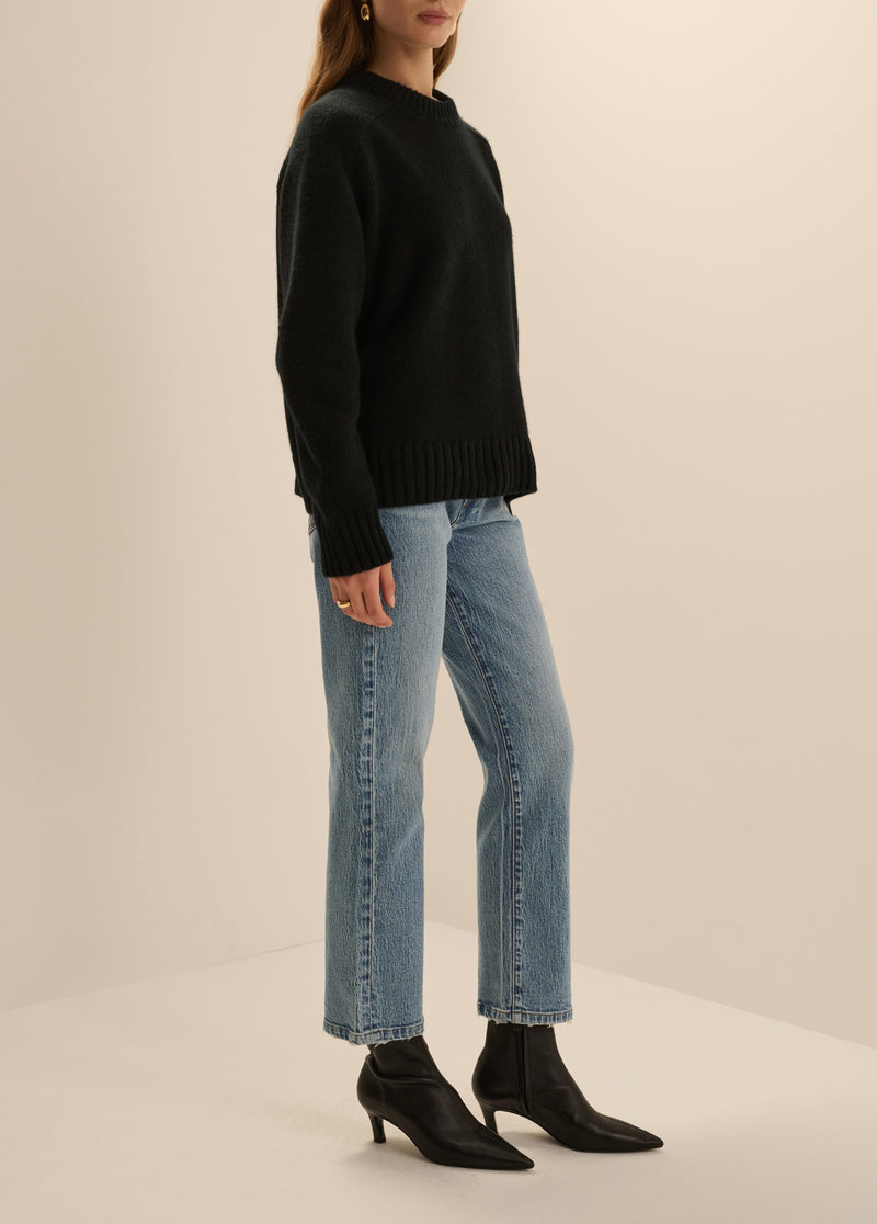 THE CASHMERE SUNDAY MORNING SWEATER