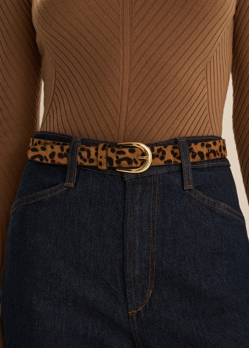 THE LEOPARD FAVORITE BELT