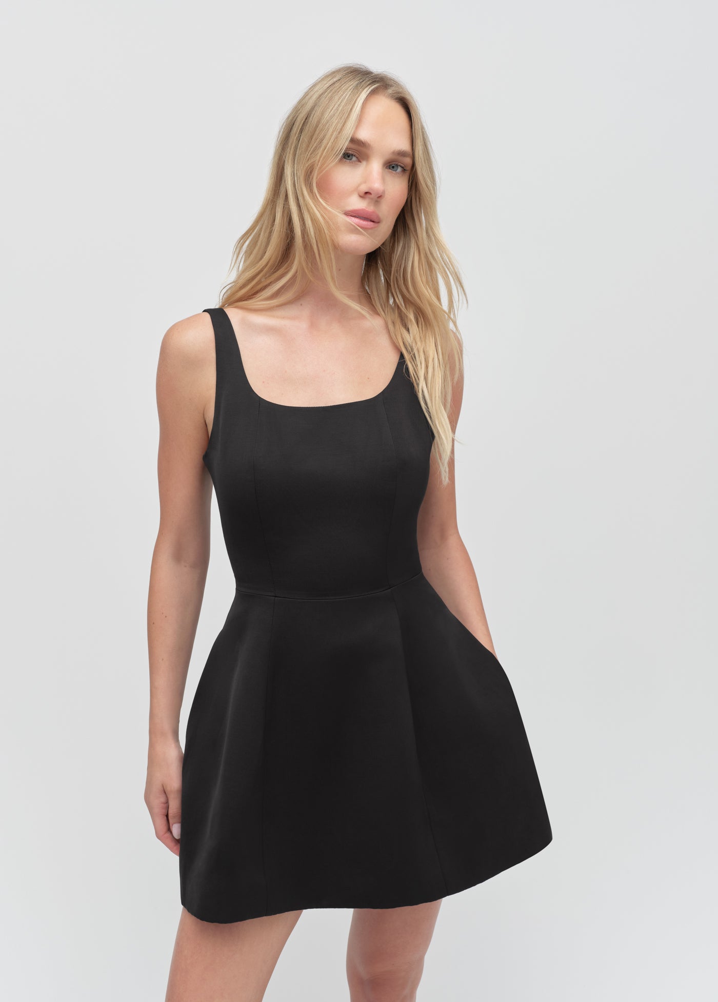 Favorite Daughter Women's x 'Nobody Wants This' The Morgan Dress - Black - Mini Dresses Favorite Daughter Women's x 'Nobody Wants This' The Morgan Dress - Black - Mini Dresses