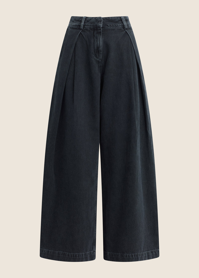 THE DENIM PLEATS FOR DAYS PANT