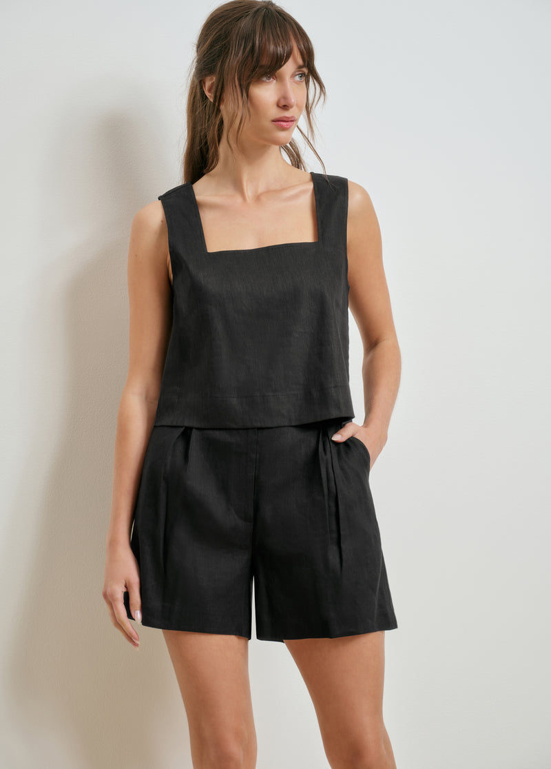 THE LINEN ABBY TOP