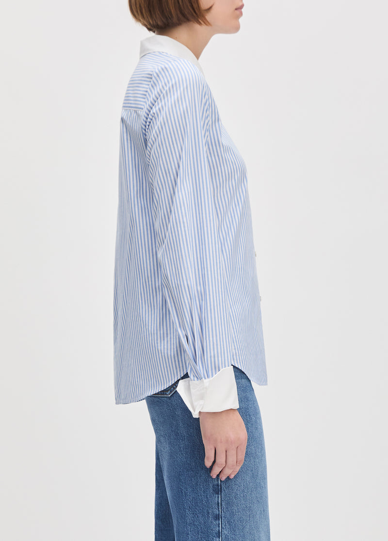 blue white stripe