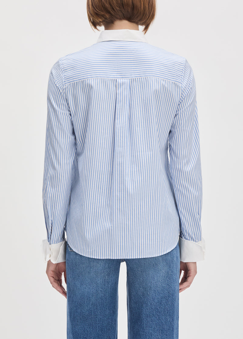 blue white stripe