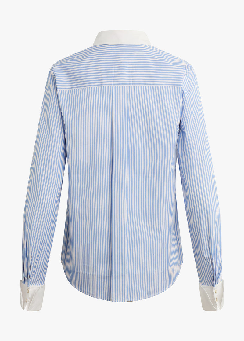 blue white stripe
