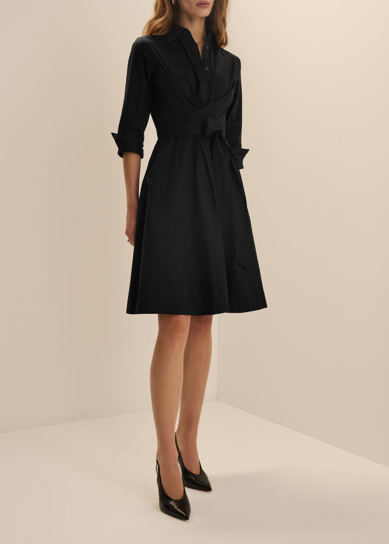The Parker Dress for Women, Black Size L by Favorite Daughter