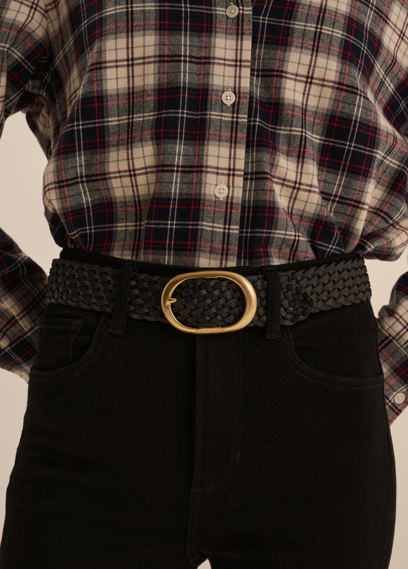 THE WOVEN JEAN BELT