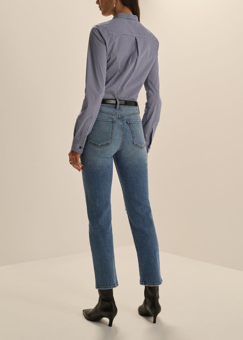 THE DOT MID RISE STRAIGHT ANKLE