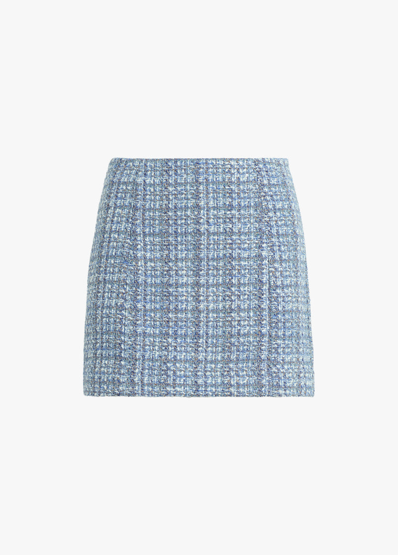 sky blue tweed