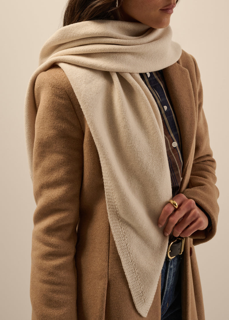THE OVERSIZED TRIANGLE SCARF