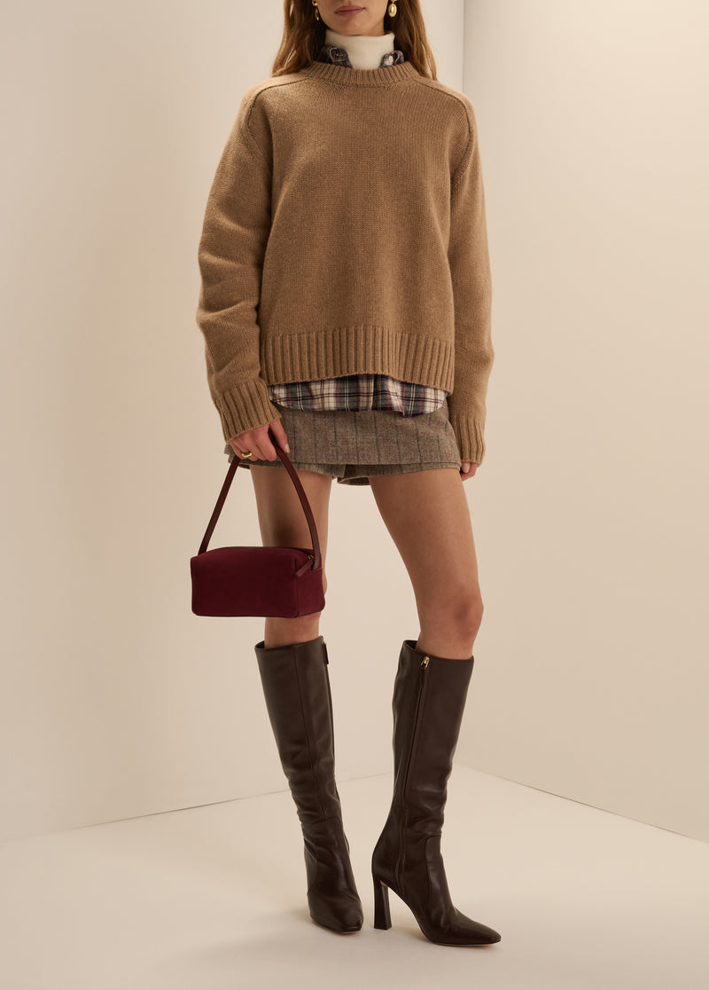 THE CASHMERE SUNDAY MORNING SWEATER