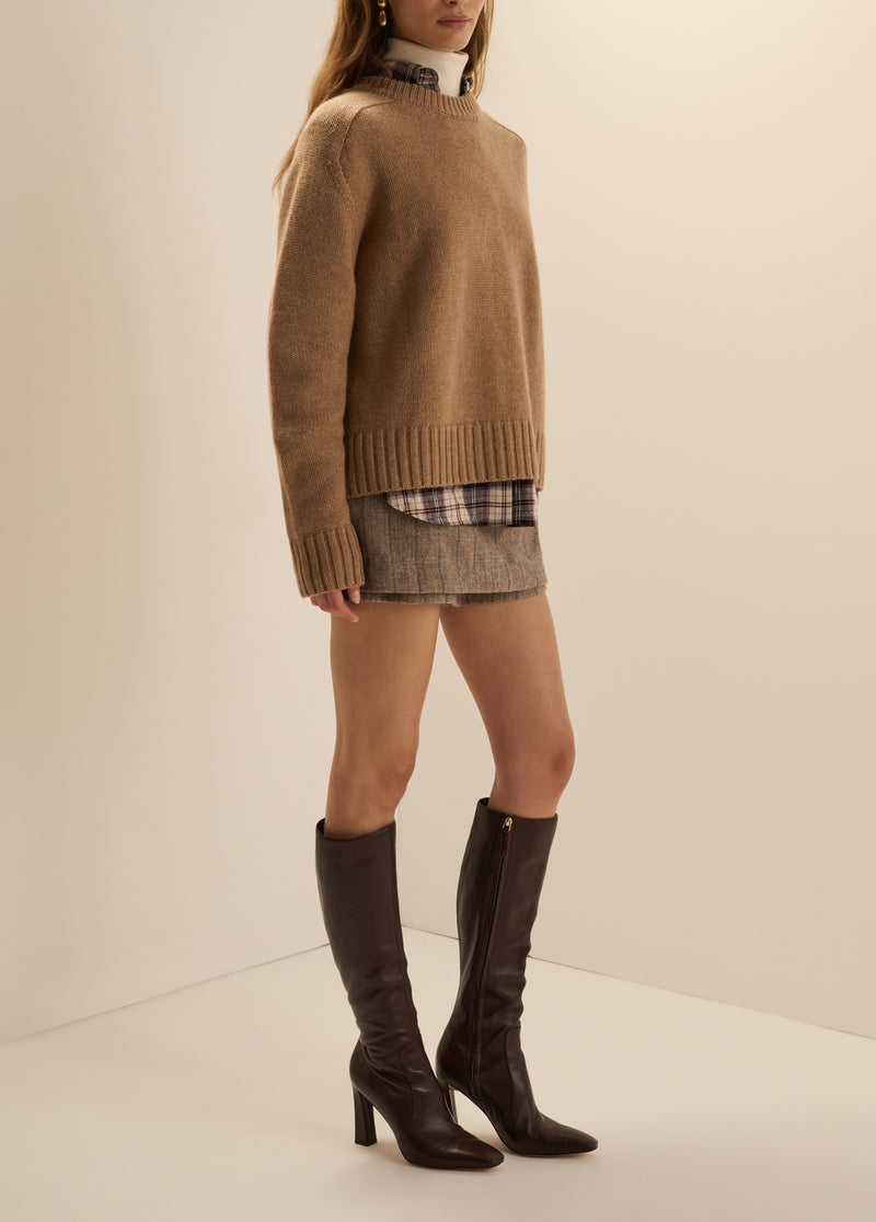THE CASHMERE SUNDAY MORNING SWEATER
