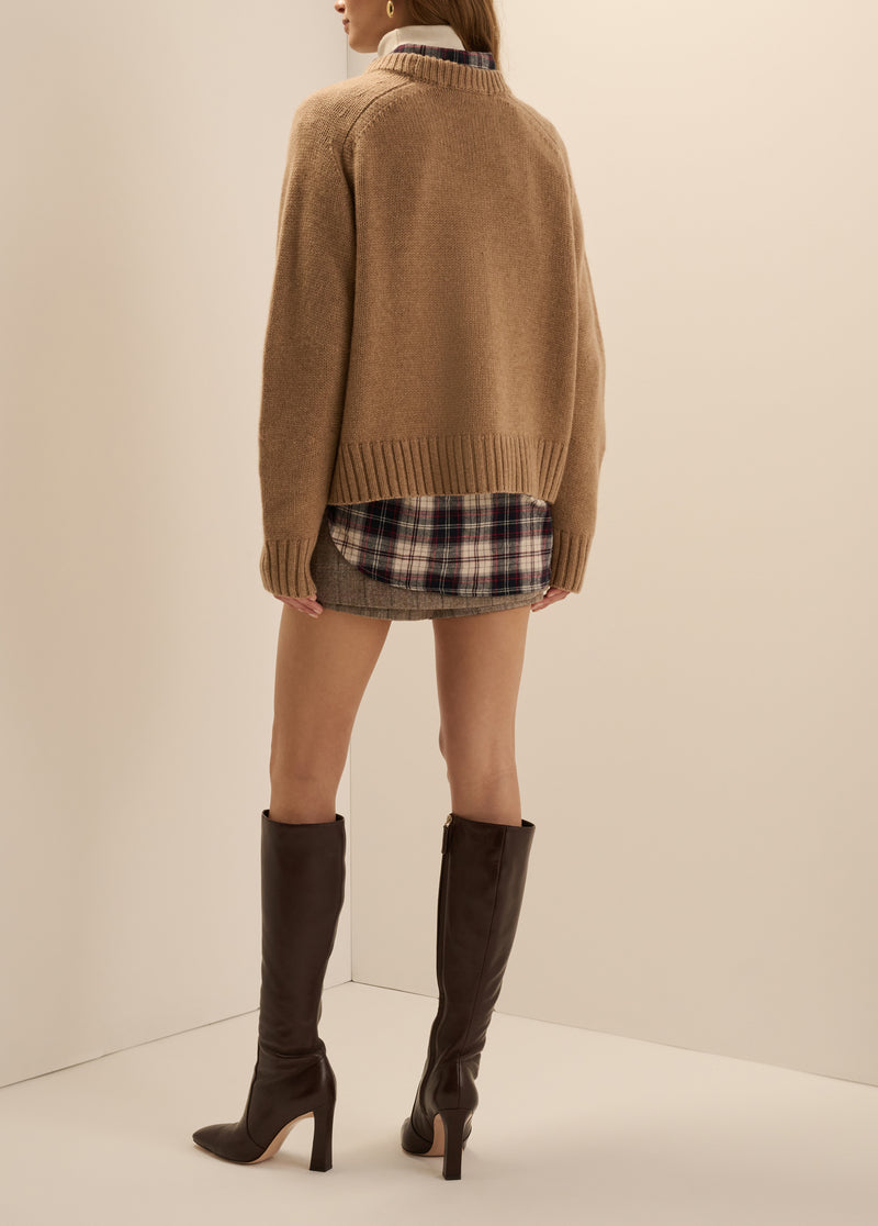 THE CASHMERE SUNDAY MORNING SWEATER