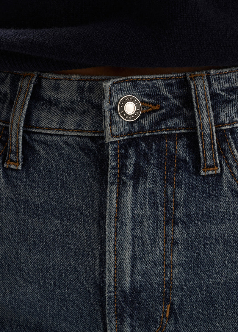 THE JEN MID RISE SLIM STRAIGHT