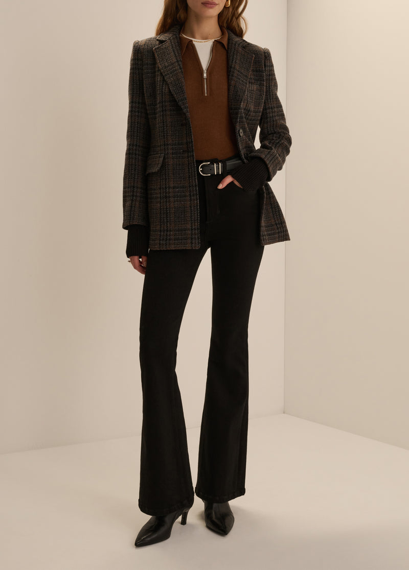 THE PLAID CITY BLAZER