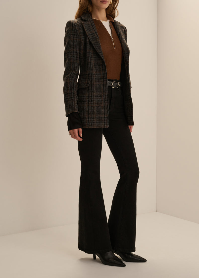 THE PLAID CITY BLAZER
