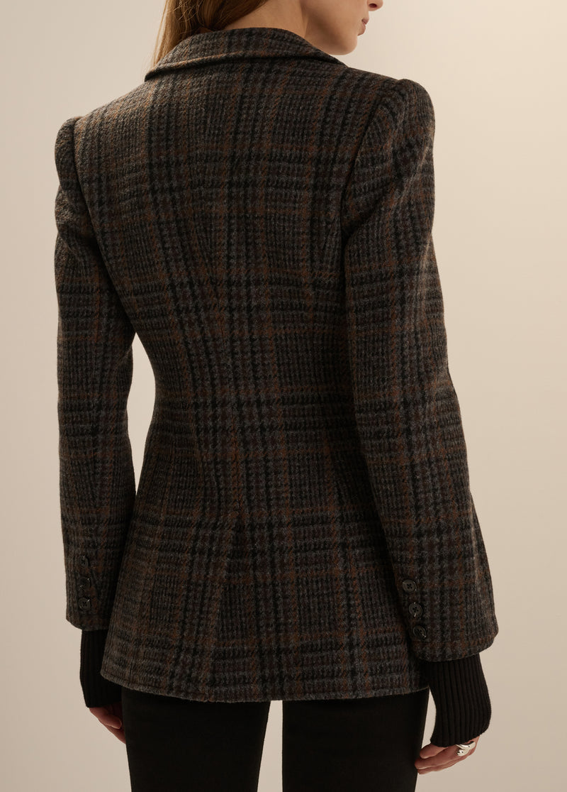 THE PLAID CITY BLAZER