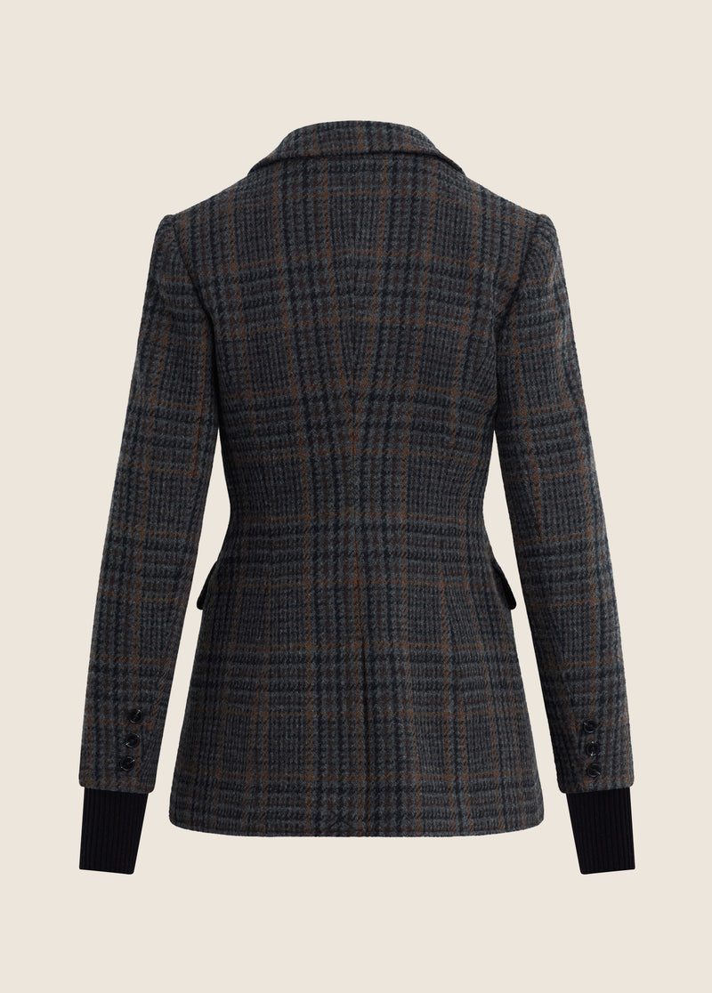 THE PLAID CITY BLAZER
