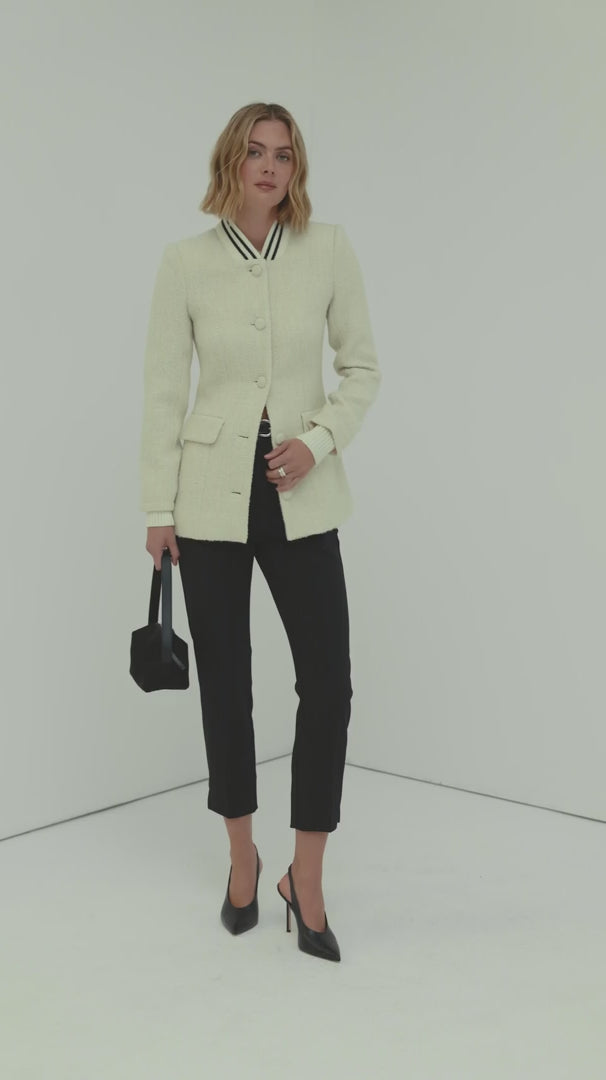ivory boucle