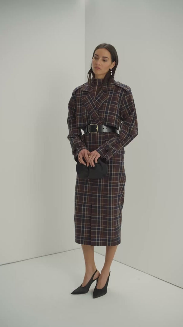 toffee plaid